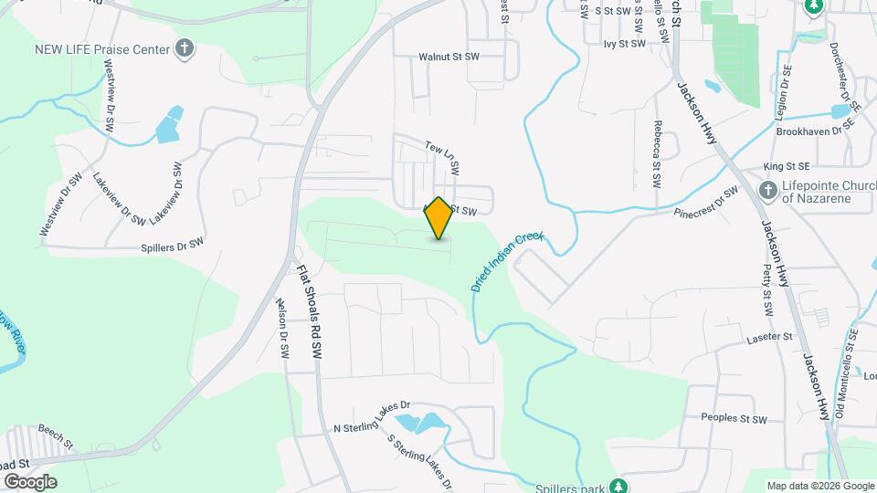 7661 Saffron Ave Map and Location Details