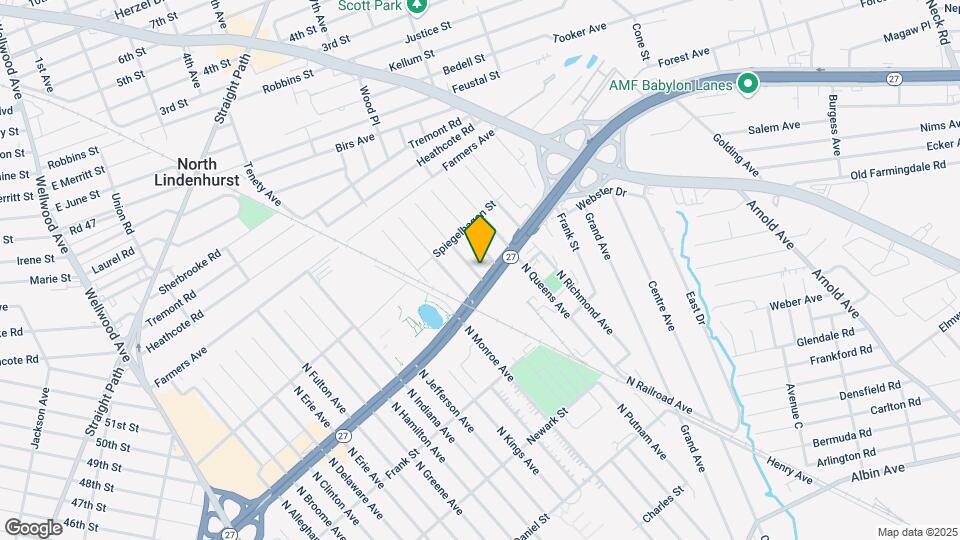 921 N Ontario Ave Mapa y Detalles de la Ubicación