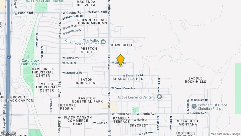 11231 N 18th Dr Map and Location Details