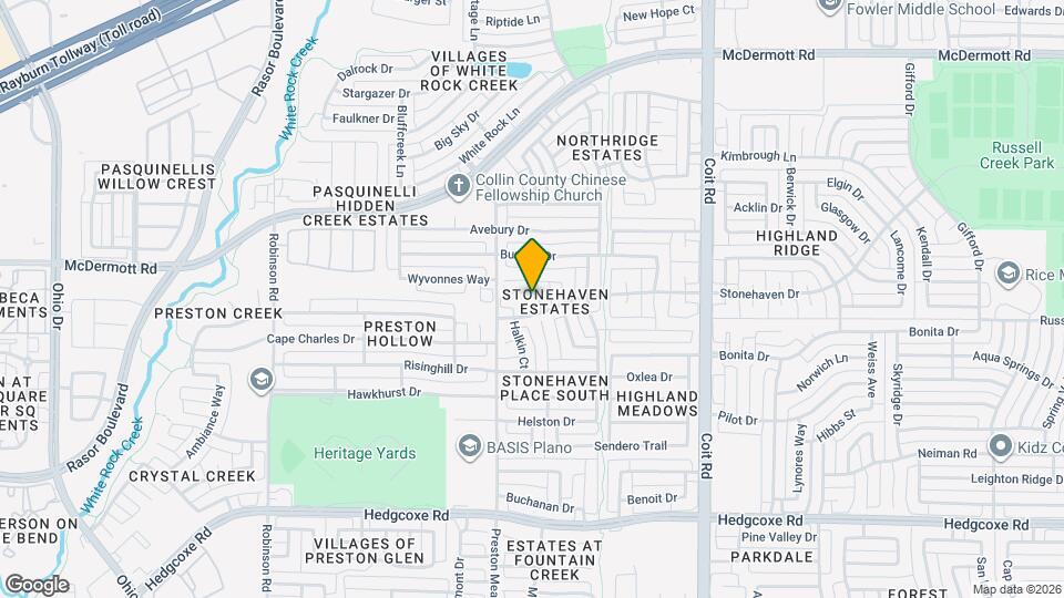 8509 Chalton Dr Map and Location Details