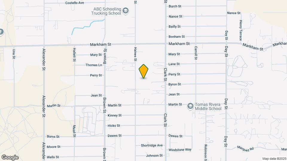 18776 Haines St Mapa y Detalles de la Ubicación