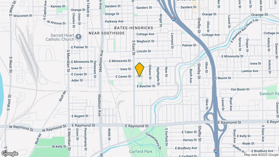 1852 Singleton St Map and Location Details