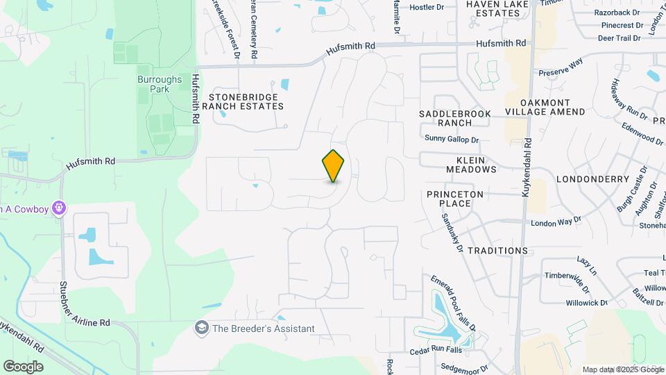 24911 Mountclair Hollow Ln Map and Location Details