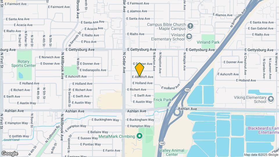 4402 E Ashcroft Ave Map and Location Details