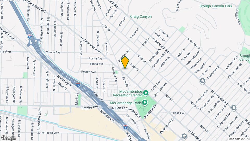 406 Eton Dr Mapa y Detalles de la Ubicación