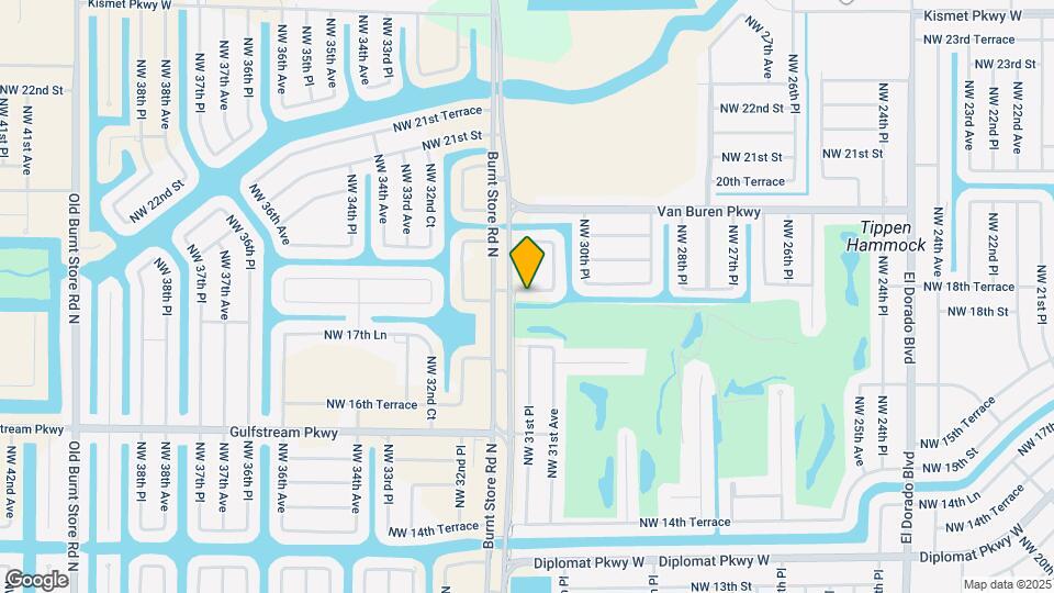3118 NW 18th Terrace Map and Location Details