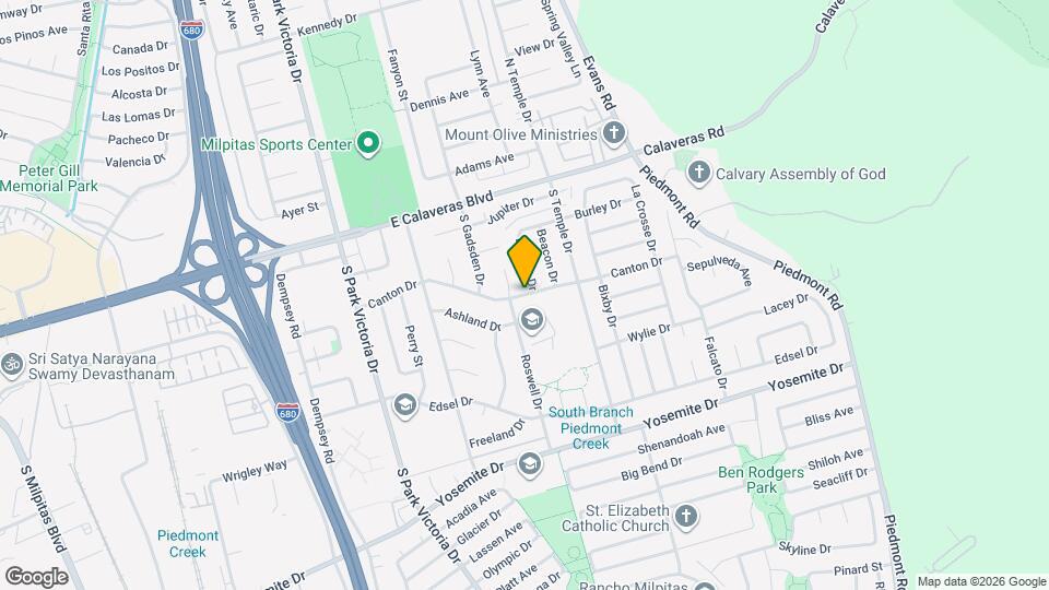 1 Canton Dr Map and Location Details