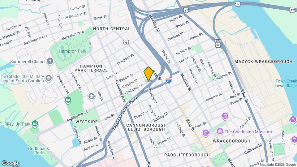 89 Fishburne St Mapa y Detalles de la Ubicación