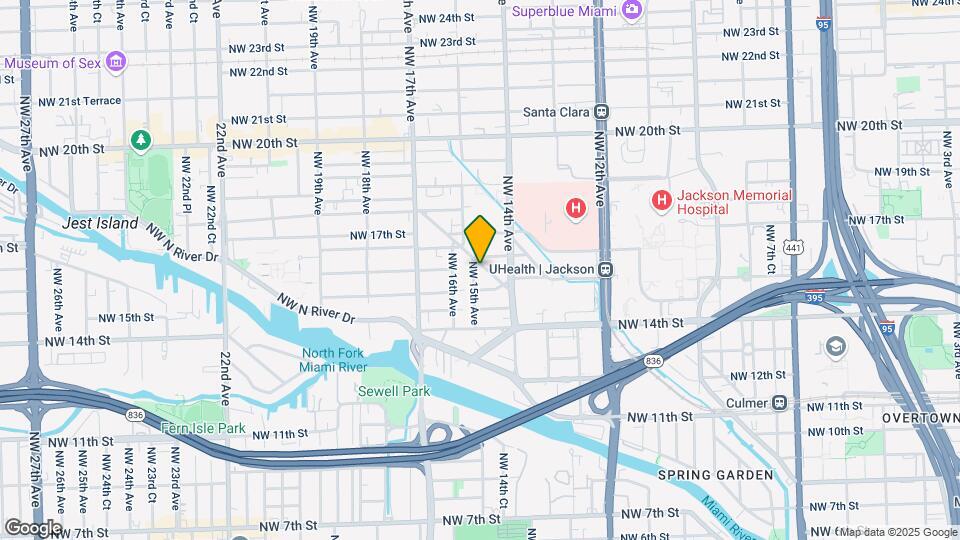 1560 NW 15th St Mapa y Detalles de la Ubicación