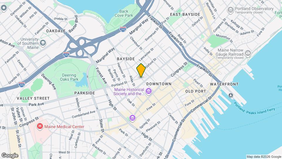 2 Portland St Map and Location Details