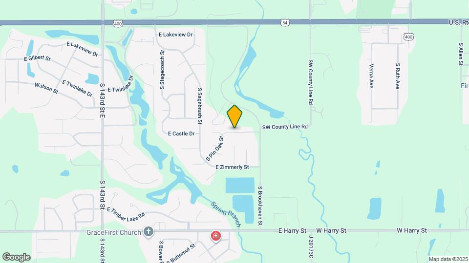 1230 S Ridgehurst Cir Map and Location Details