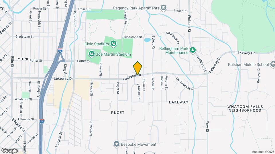 1706 Lakeway Dr Map and Location Details