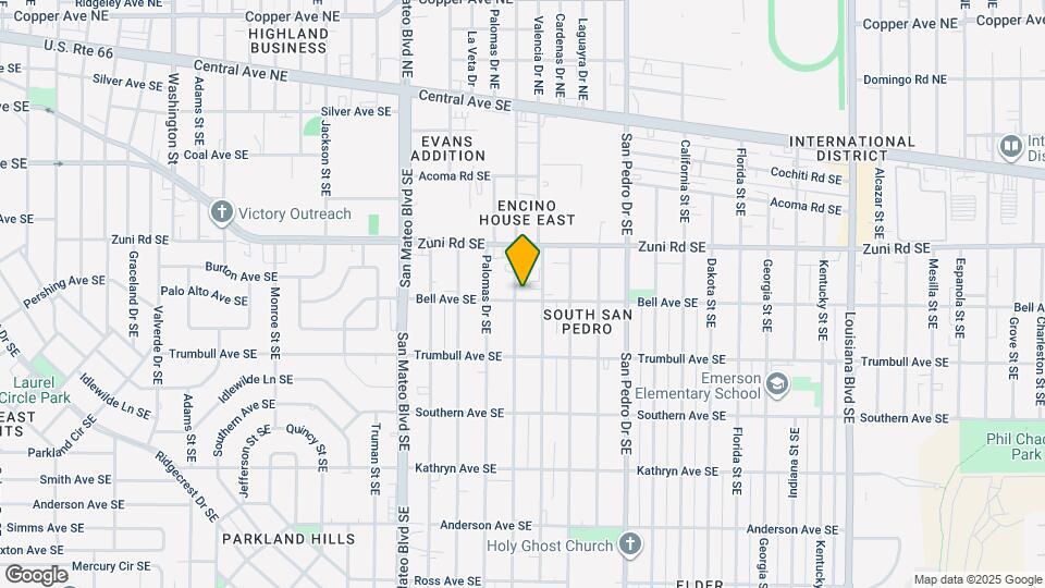 542 Alvarado Dr SE Map and Location Details