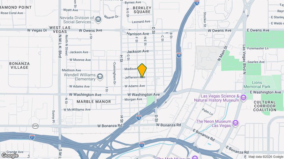 511 Jefferson Ave Map and Location Details