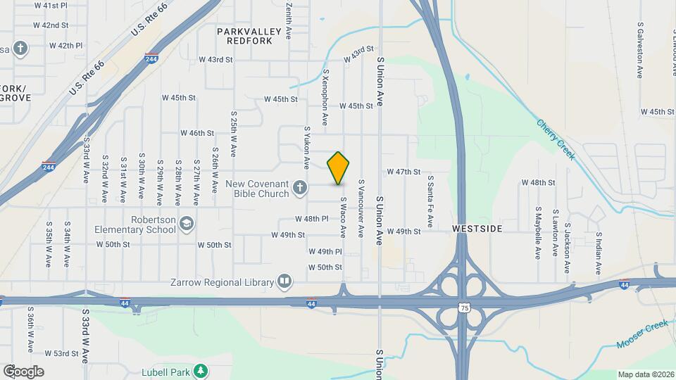 1908 W 47th Pl Map and Location Details