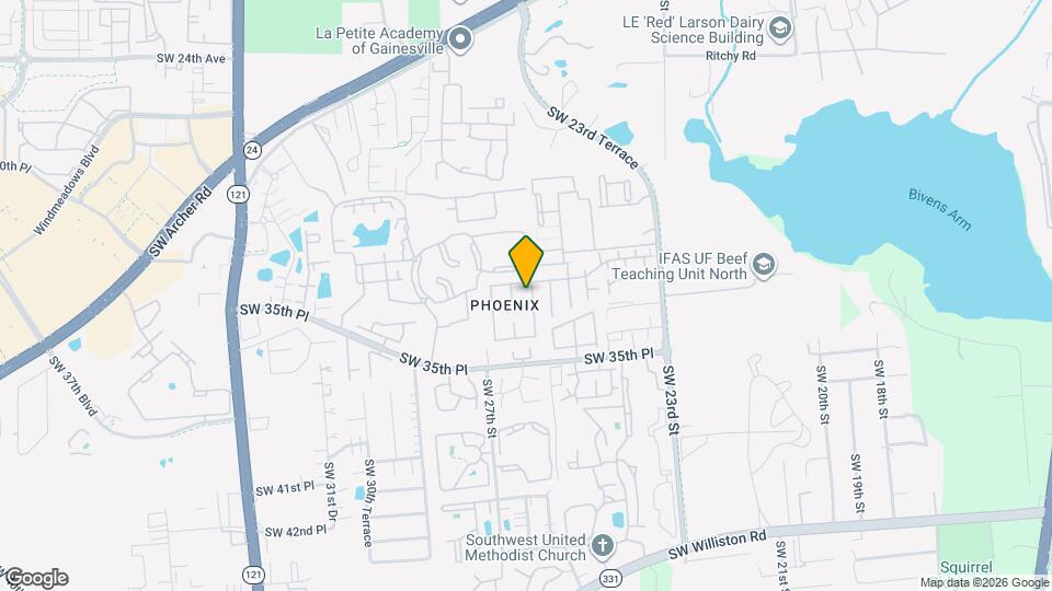 3122 SW 26th Terrace Map and Location Details