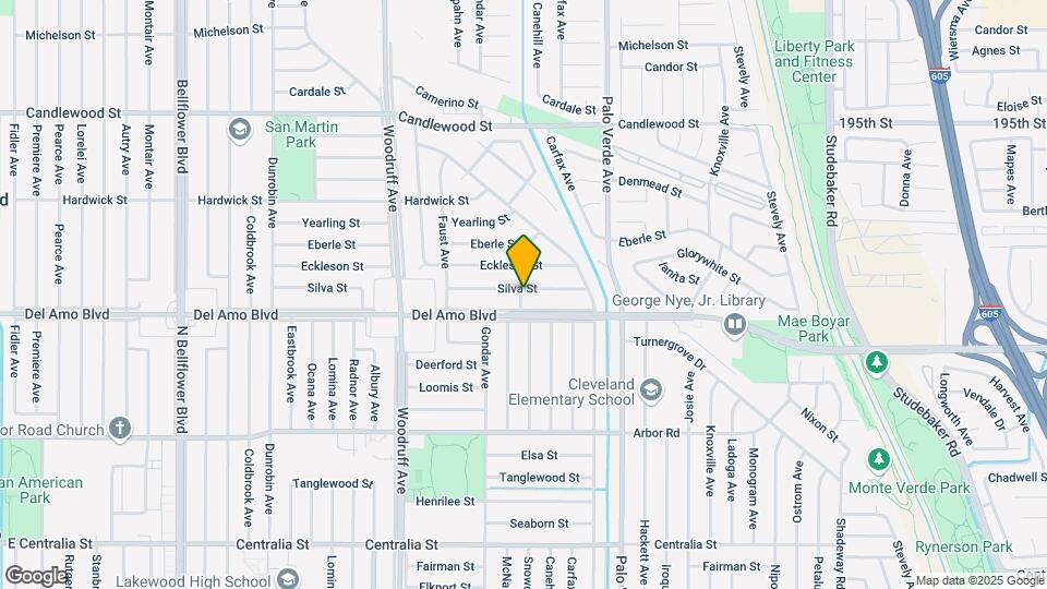 6202 Silva St Map and Location Details
