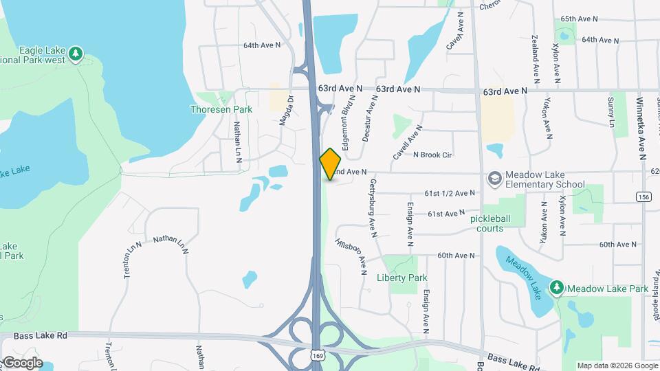 9381 Bass Creek Cir N Mapa y Detalles de la Ubicación