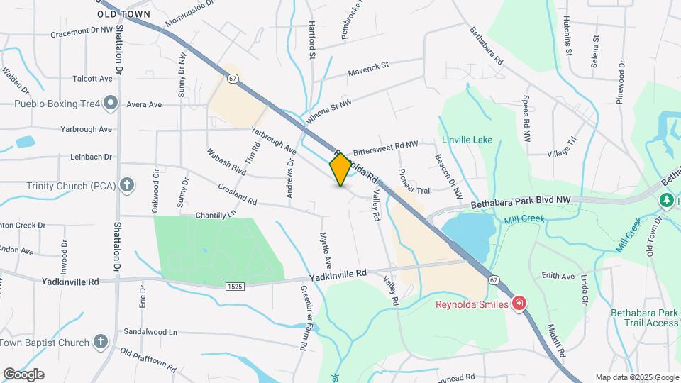 3620 Yarbrough Ave Map and Location Details