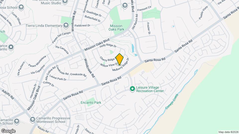 5705 Mulberry Ridge Dr Map and Location Details