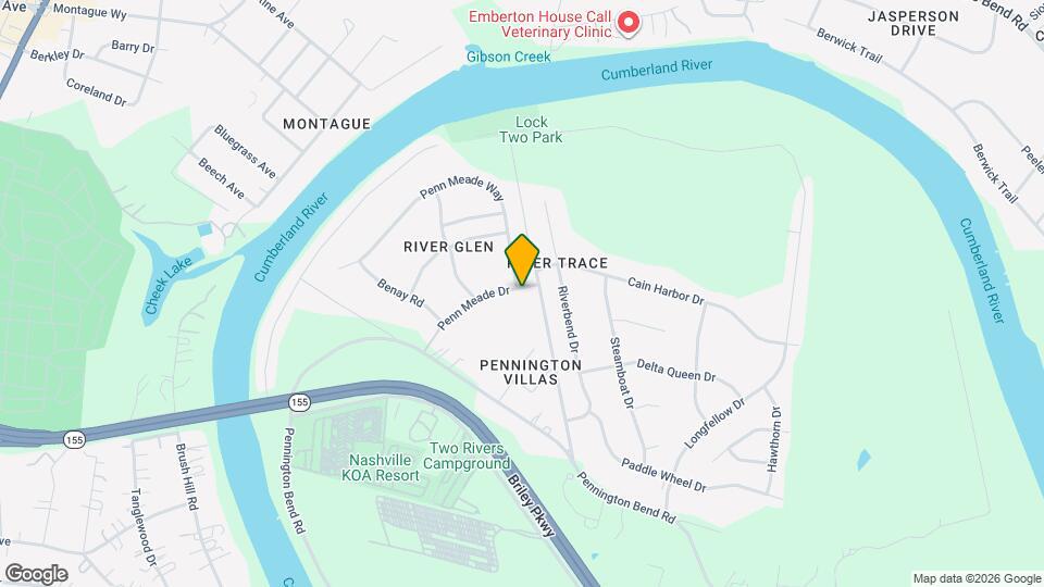 2818 Penn Meade Dr Map and Location Details