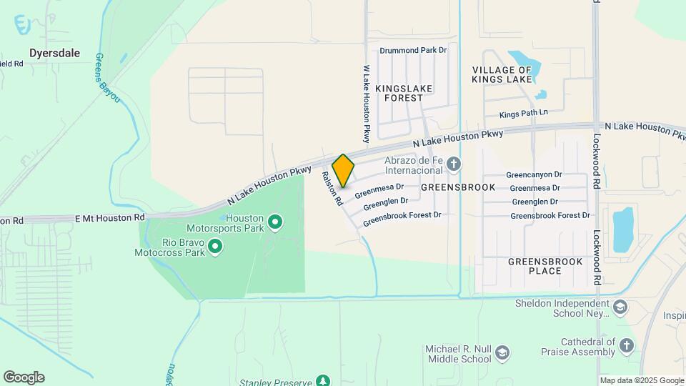 11710 Greencanyon Dr Map and Location Details