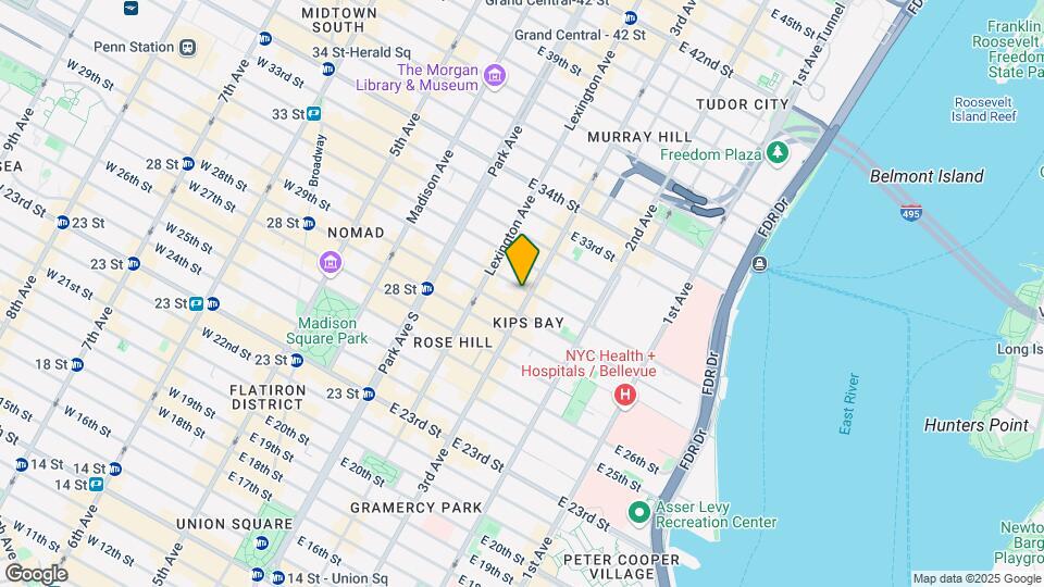 428 Third Ave Mapa y Detalles de la Ubicación