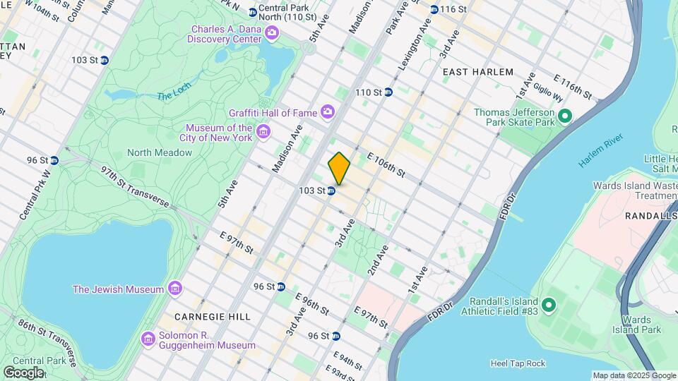 1631 Lexington Ave Map and Location Details