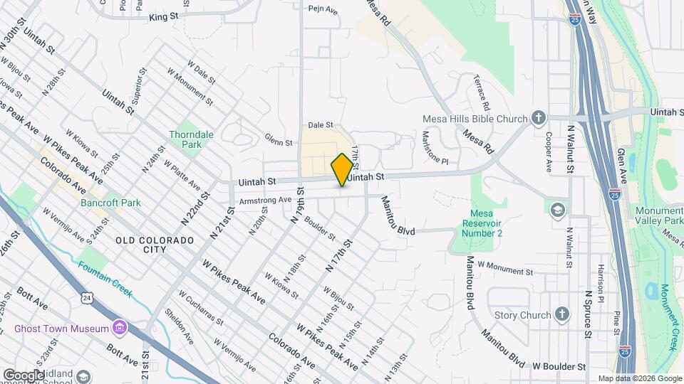 1728 1/2 Armstrong Ave Map and Location Details