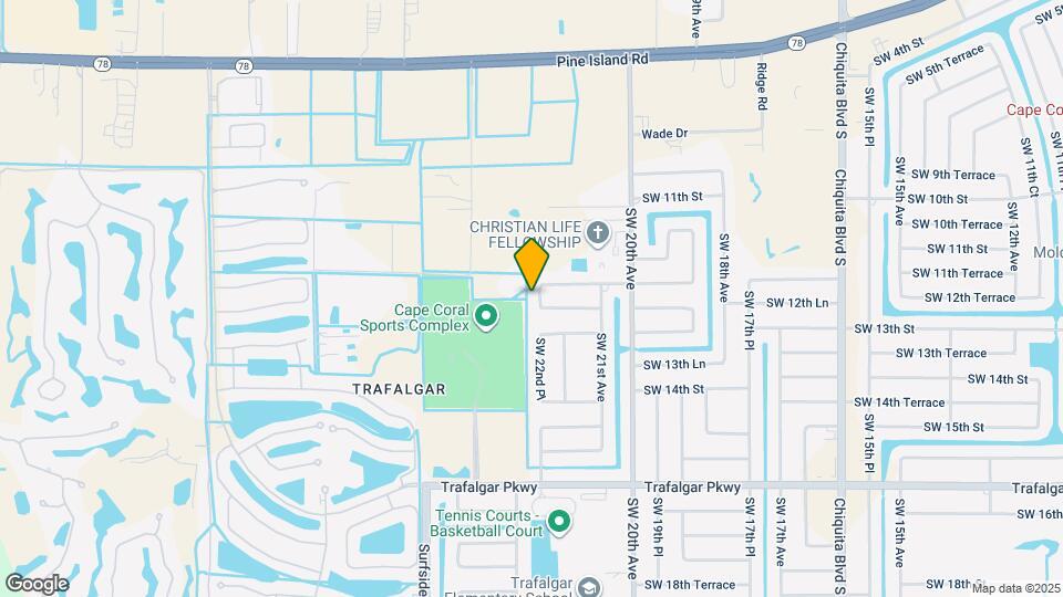 1209 SW 22nd Pl Mapa y Detalles de la Ubicación