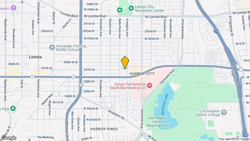 25711 Frampton Ave Map and Location Details