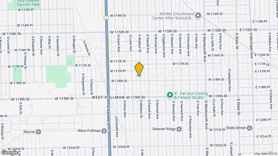 11764 S Wallace St Map and Location Details