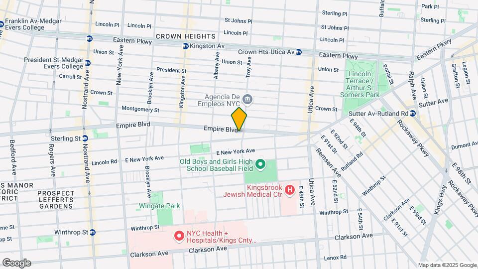 740 Empire Blvd, Unit 6A Map and Location Details