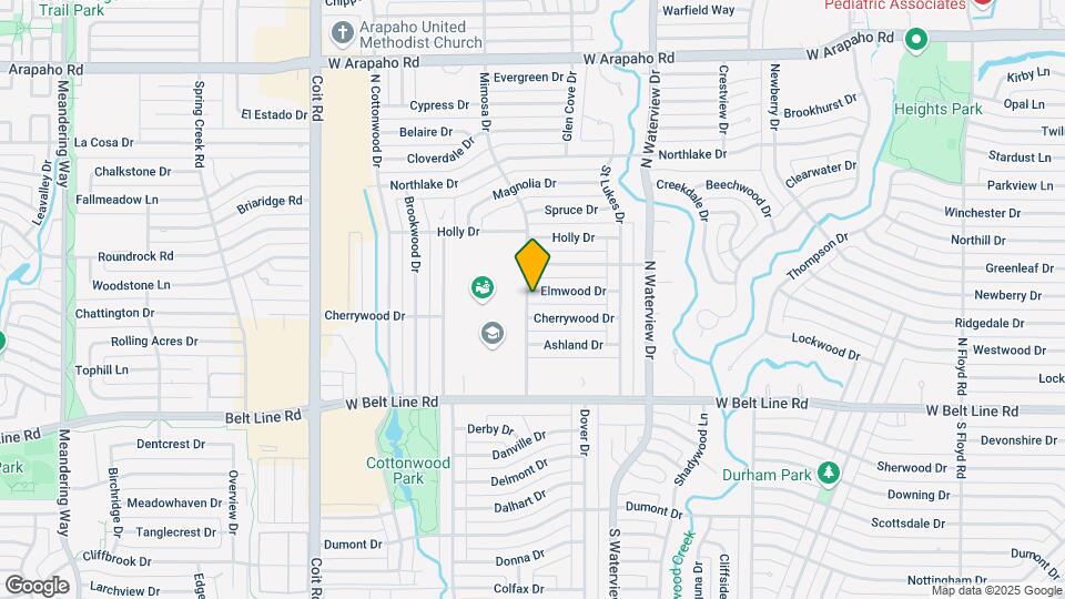 1227 Elmwood Dr Map and Location Details