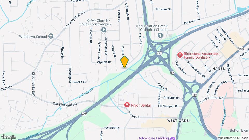 3796 Vandalia Dr Map and Location Details