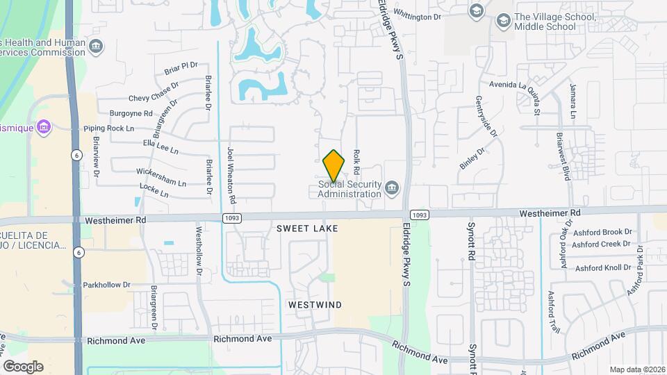 13622 Teal Bluff Ln Mapa y Detalles de la Ubicación