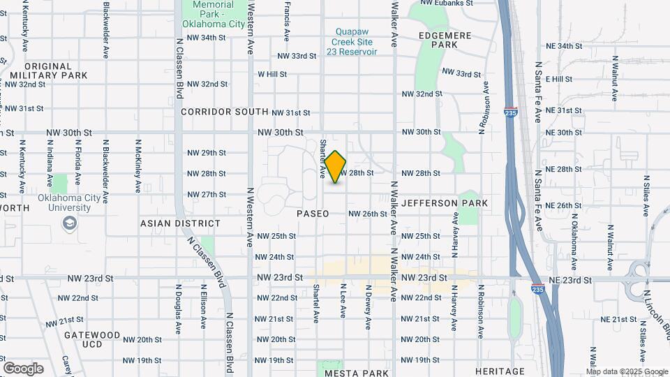 715 NW 27th St Map and Location Details