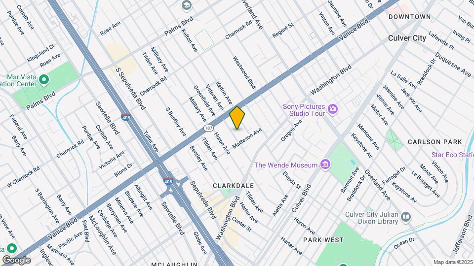 3852 Prospect Ave Map and Location Details