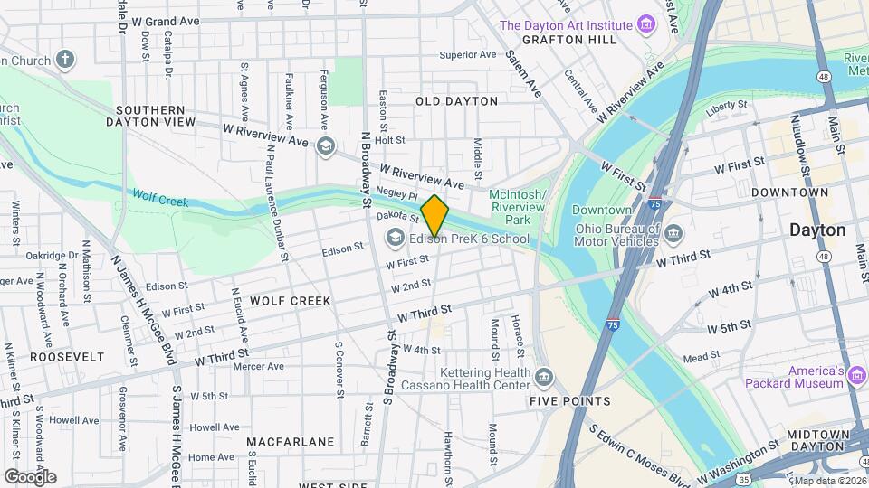 215 N Williams St Mapa y Detalles de la Ubicación