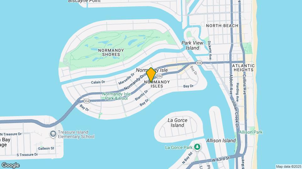 1355 Biarritz Dr Mapa y Detalles de la Ubicación