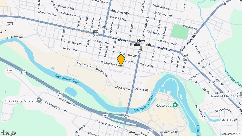 202 St Clair Ave SW Map and Location Details