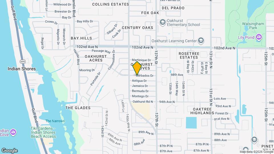 13924 Barbados Dr Map and Location Details