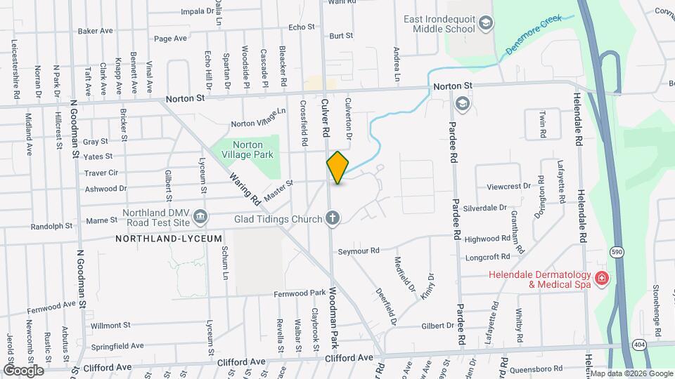Hidden Creek Townhomes Map and Location Details