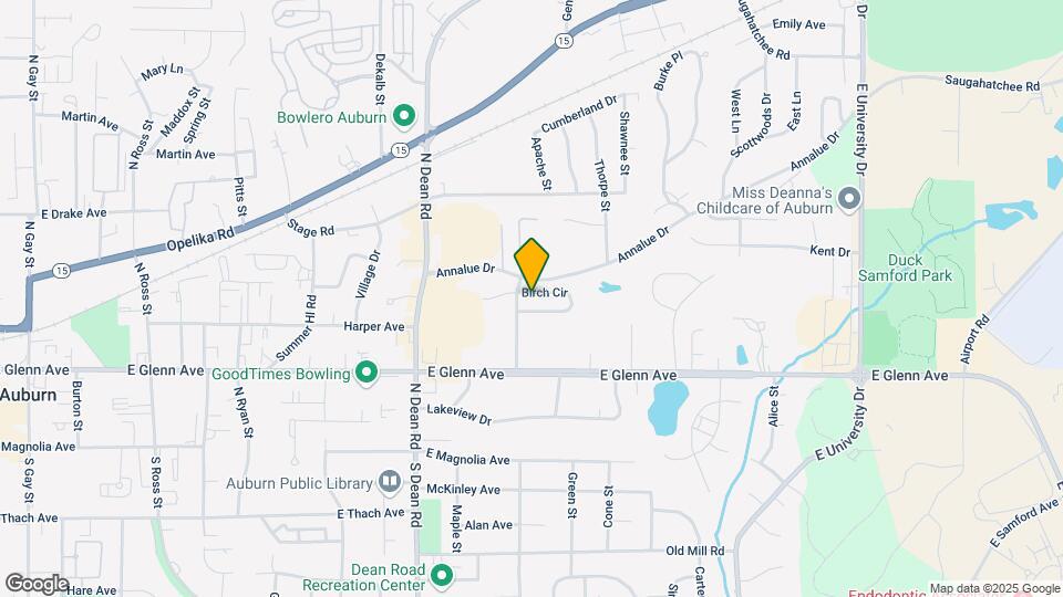 1087 Birch Cir Map and Location Details