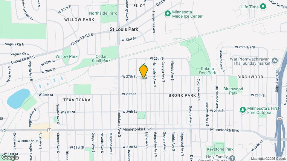 2712 Idaho Ave S Map and Location Details