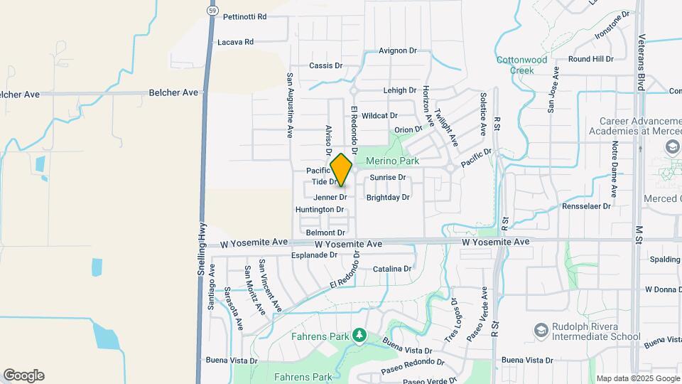 1321 Jenner Dr Map and Location Details