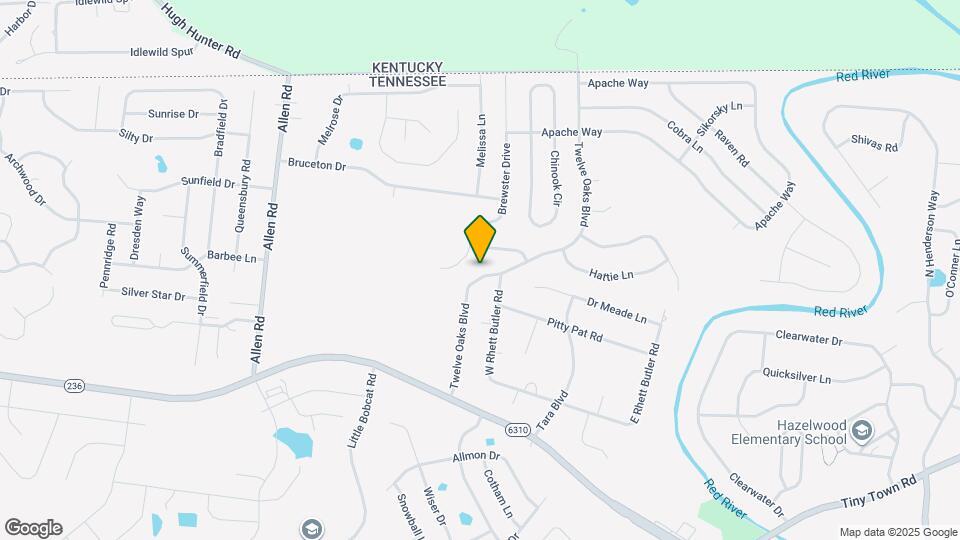 3216 Twelve Oaks Blvd Map and Location Details