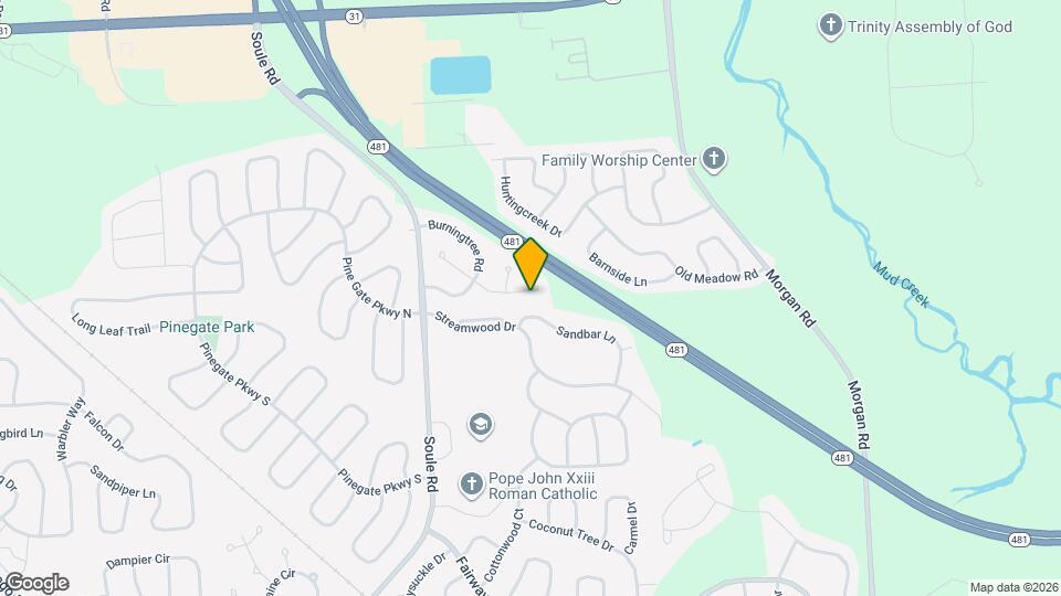 8390A Shallowcreek Rd Map and Location Details