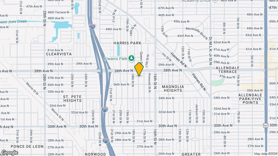 3655 North Dr Map and Location Details