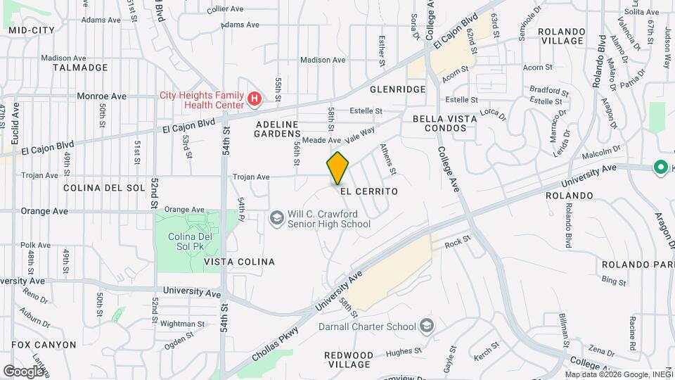 4247 58th St Map and Location Details